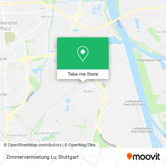 Карта Zimmervermietung Lu