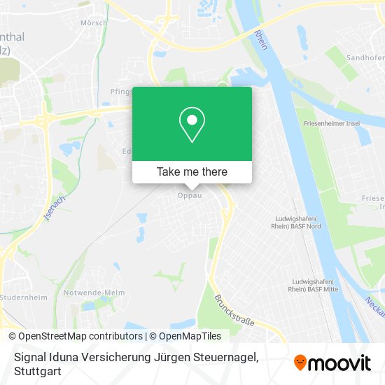 Карта Signal Iduna Versicherung Jürgen Steuernagel