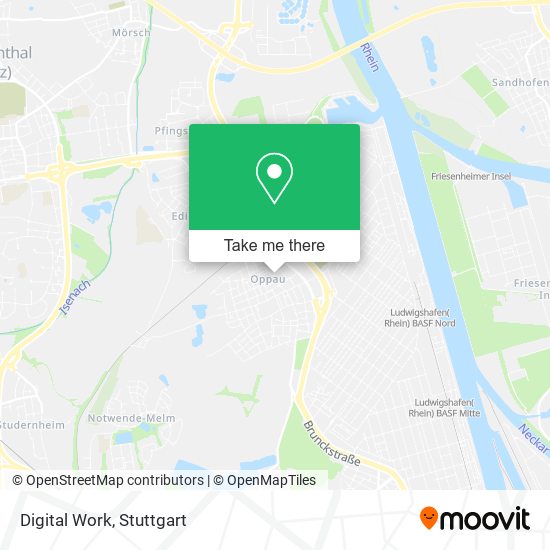Digital Work map