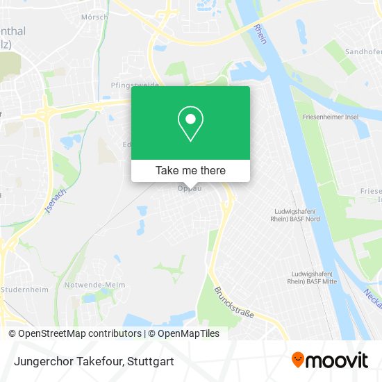 Jungerchor Takefour map