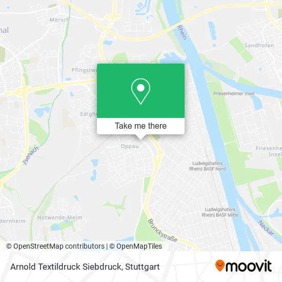 Карта Arnold Textildruck Siebdruck