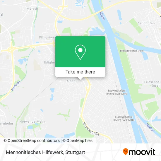 Карта Mennonitisches Hilfswerk