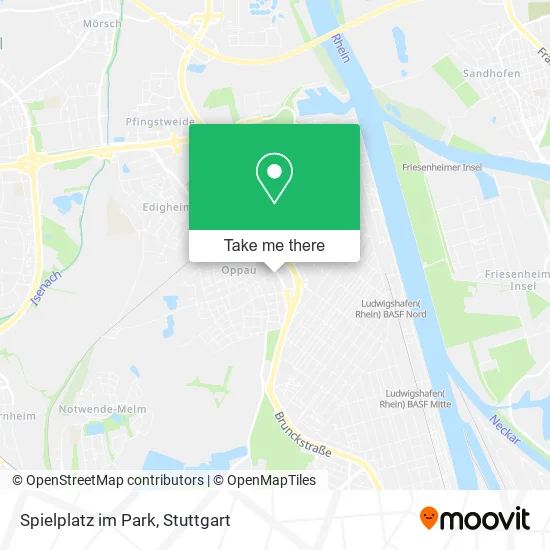 Карта Spielplatz im Park