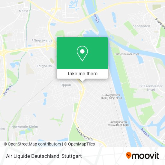 Air Liquide Deutschland map