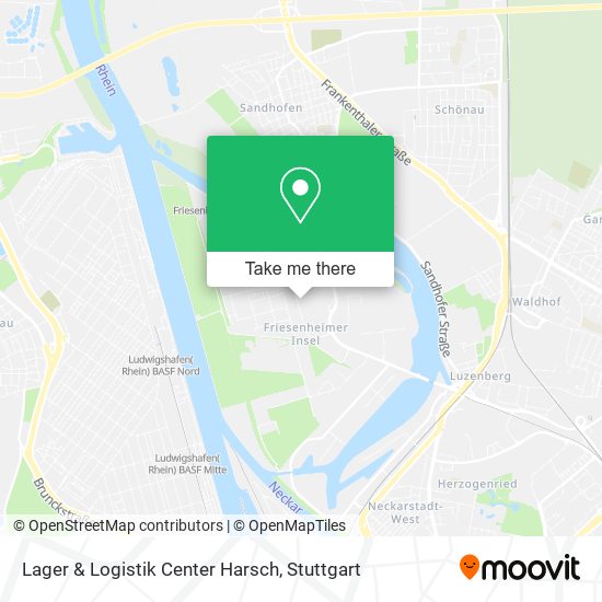 Lager & Logistik Center Harsch map