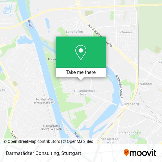 Darmstädter Consulting map