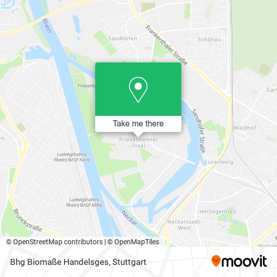 Bhg Biomaße Handelsges map