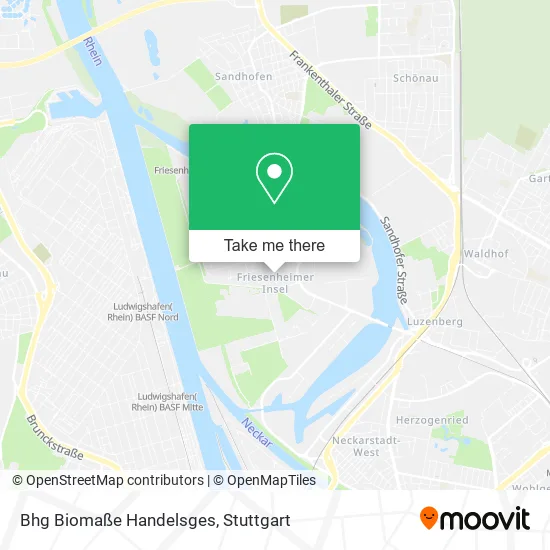 Карта Bhg Biomaße Handelsges