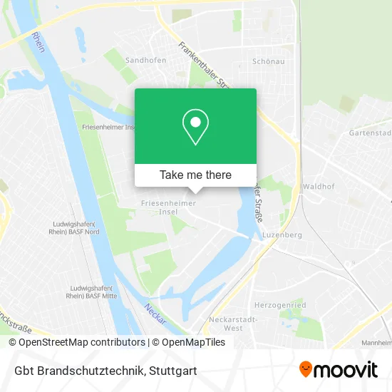 Карта Gbt Brandschutztechnik