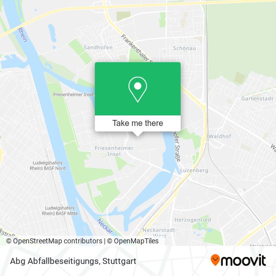 Карта Abg Abfallbeseitigungs