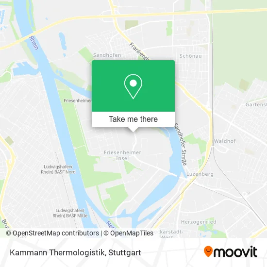 Карта Kammann Thermologistik