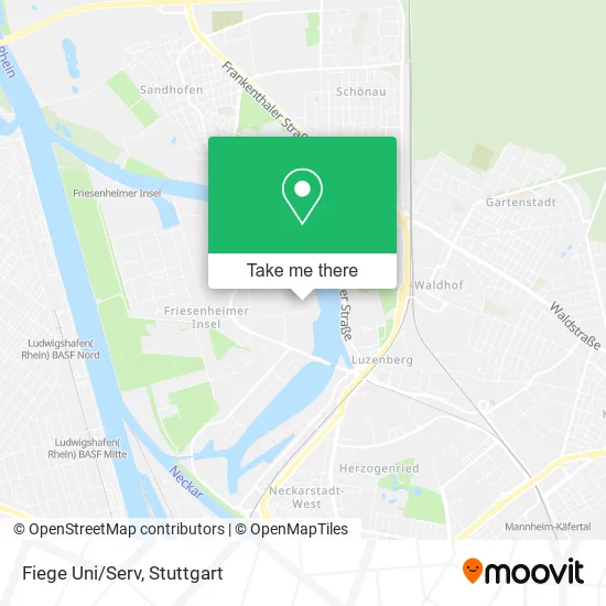 Карта Fiege Uni/Serv