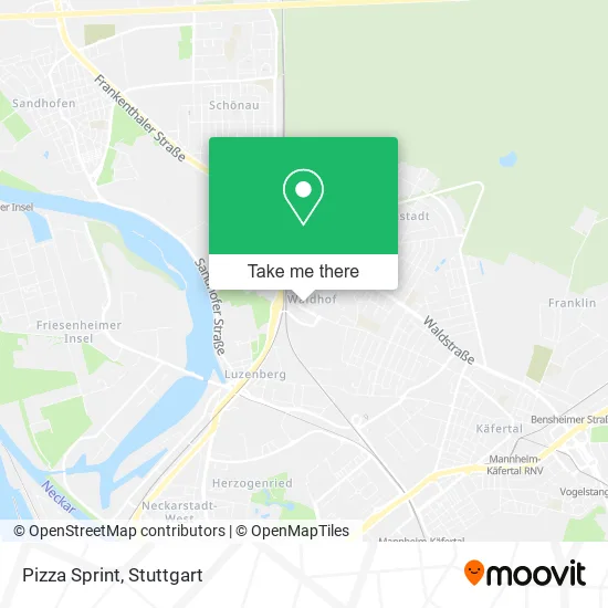 Карта Pizza Sprint