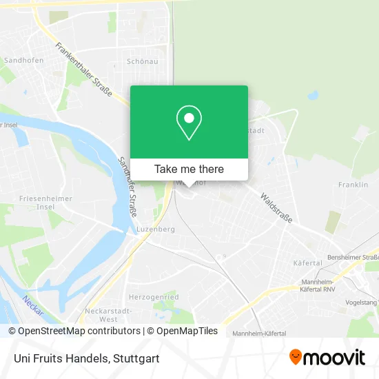 Карта Uni Fruits Handels