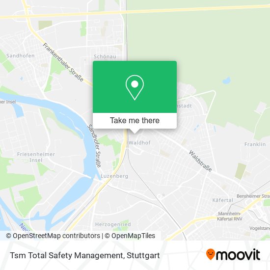 Tsm Total Safety Management map