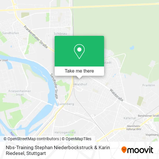 Карта Nbs-Training Stephan Niederbockstruck & Karin Riedesel