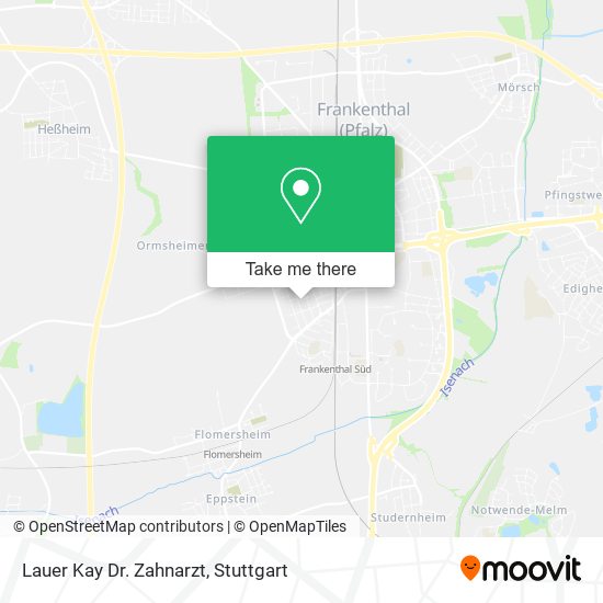 Lauer Kay Dr. Zahnarzt map