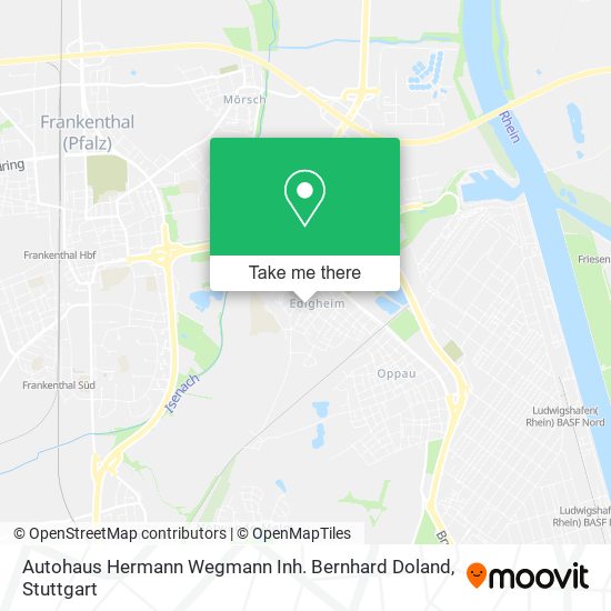 Autohaus Hermann Wegmann Inh. Bernhard Doland map