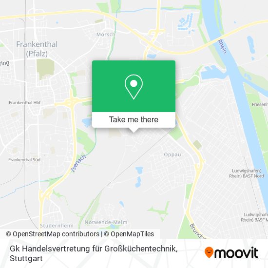 Gk Handelsvertretung für Großküchentechnik map