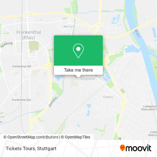 Карта Tickets Tours