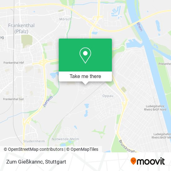 Карта Zum Gießkannc