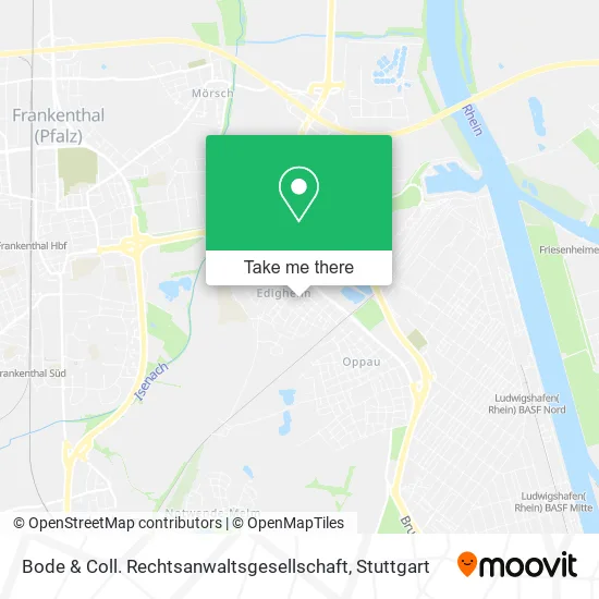 Карта Bode & Coll. Rechtsanwaltsgesellschaft