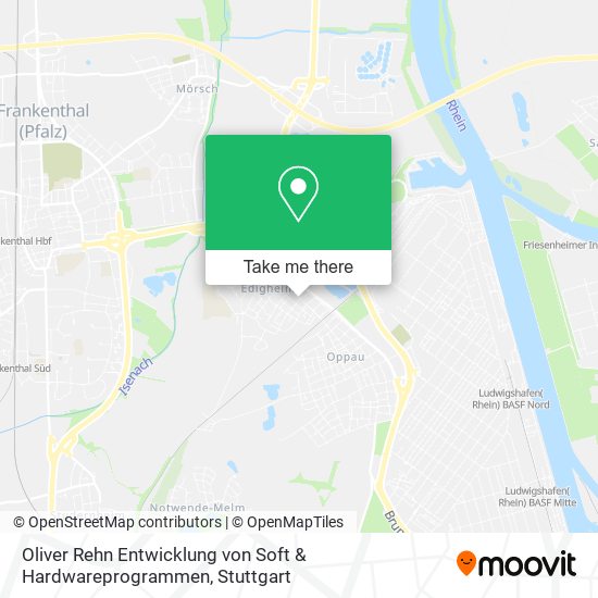 Карта Oliver Rehn Entwicklung von Soft & Hardwareprogrammen
