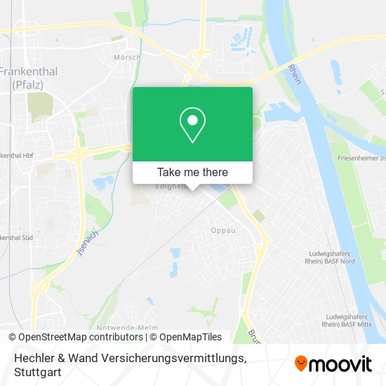 Hechler & Wand Versicherungsvermittlungs map