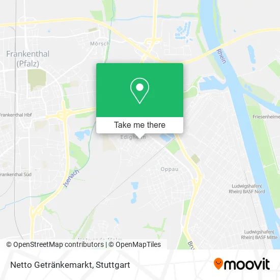 Карта Netto Getränkemarkt