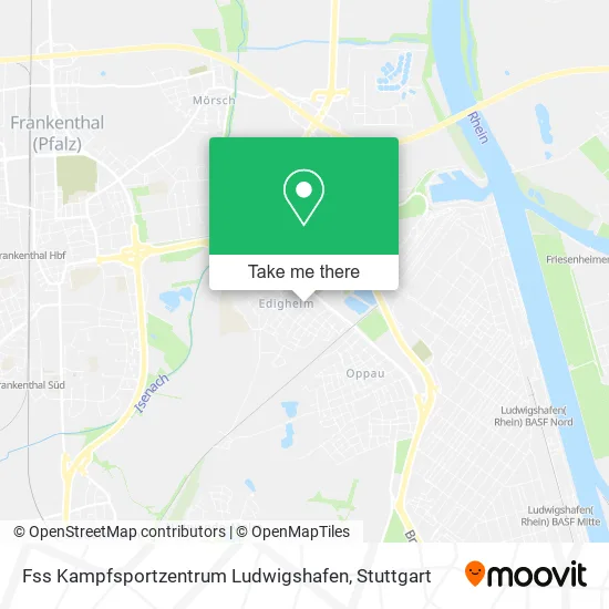 Карта Fss Kampfsportzentrum Ludwigshafen