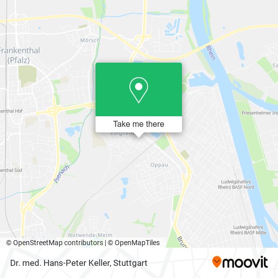 Dr. med. Hans-Peter Keller map