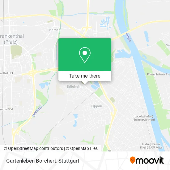 Карта Gartenleben Borchert