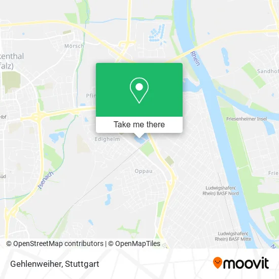 Карта Gehlenweiher