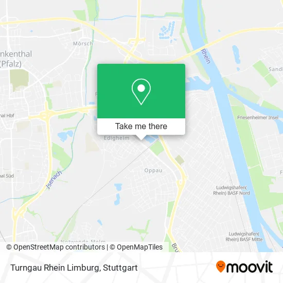 Карта Turngau Rhein Limburg