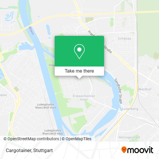 Карта Cargotainer