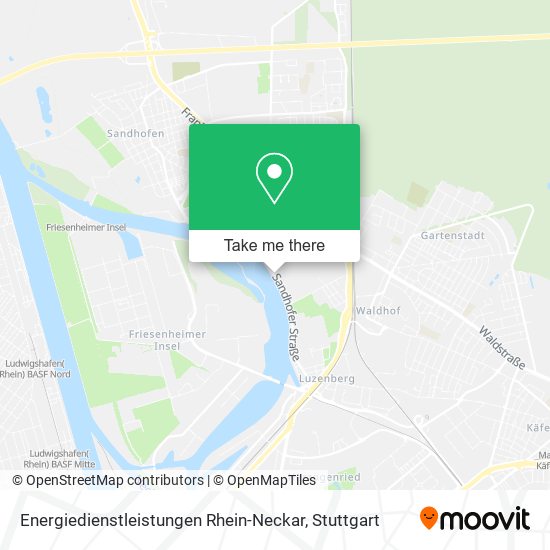 Energiedienstleistungen Rhein-Neckar map