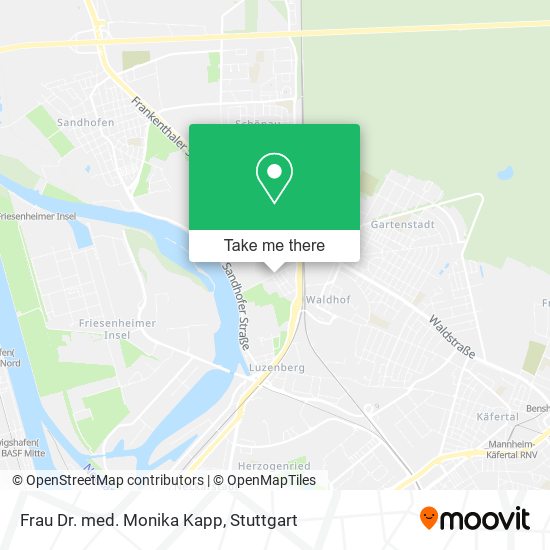 Frau Dr. med. Monika Kapp map