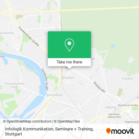 Infologik Kommunikation, Seminare + Training map