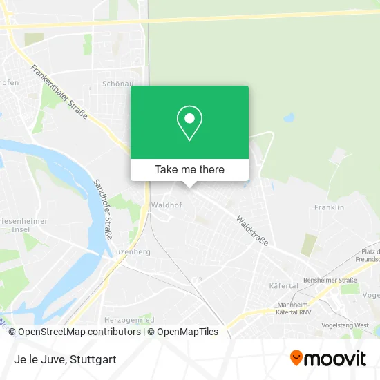 Карта Je le Juve