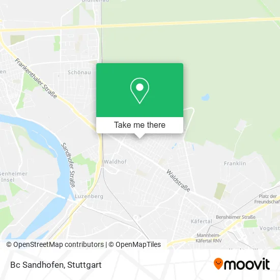 Карта Bc Sandhofen