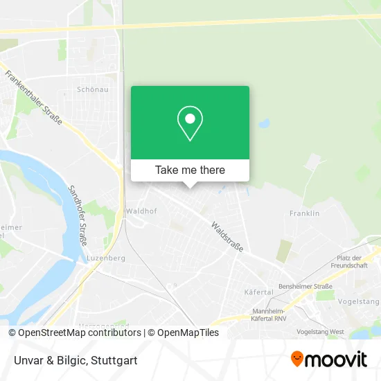 Карта Unvar & Bilgic