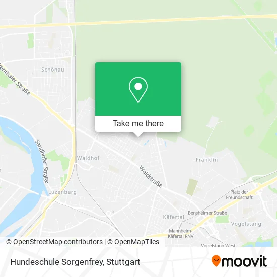 Карта Hundeschule Sorgenfrey