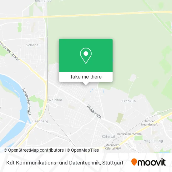 Карта Kdt Kommunikations- und Datentechnik