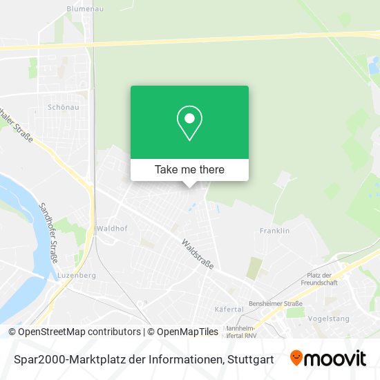 Spar2000-Marktplatz der Informationen map