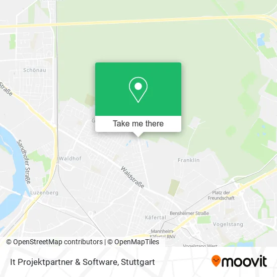 Карта It Projektpartner & Software