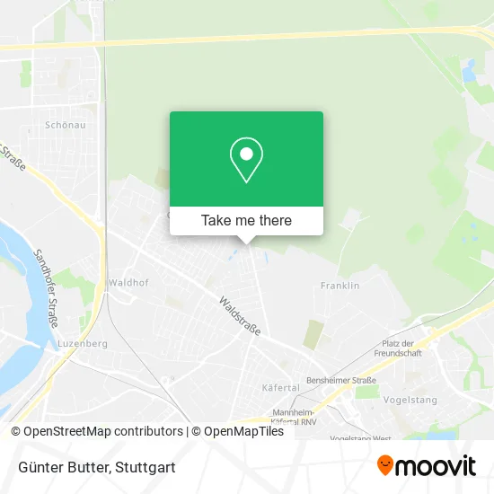 Карта Günter Butter