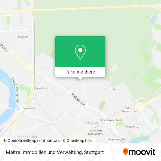 Карта Maitre Immobilien und Verwaltung