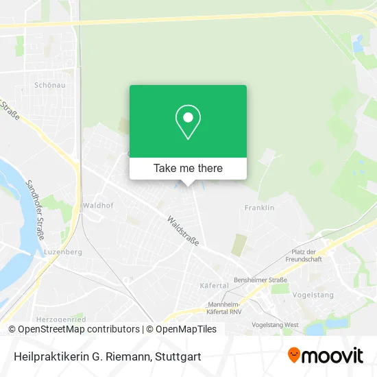 Карта Heilpraktikerin G. Riemann