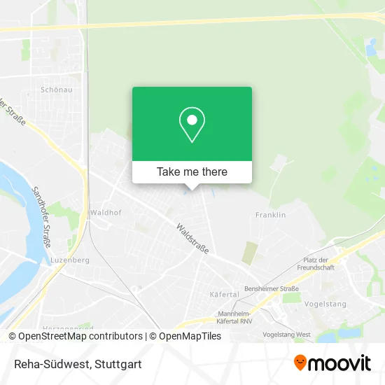 Карта Reha-Südwest