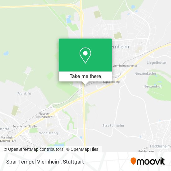 Карта Spar Tempel Viernheim